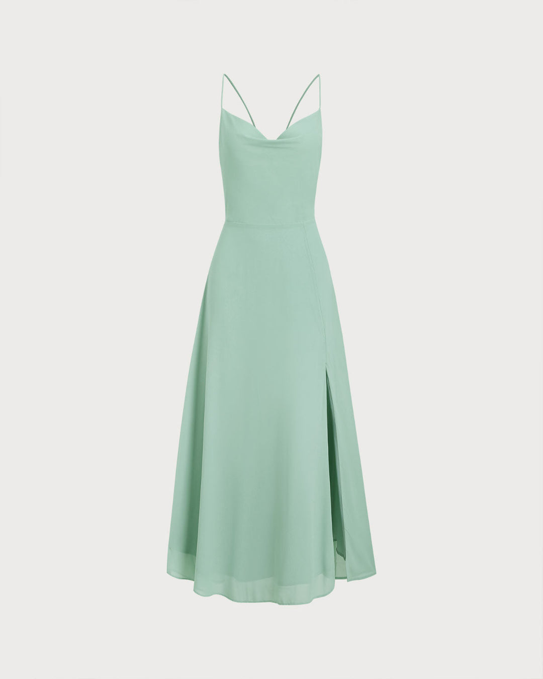 Cayla | Backless Spaghetti Strap Slip Maxi Dress