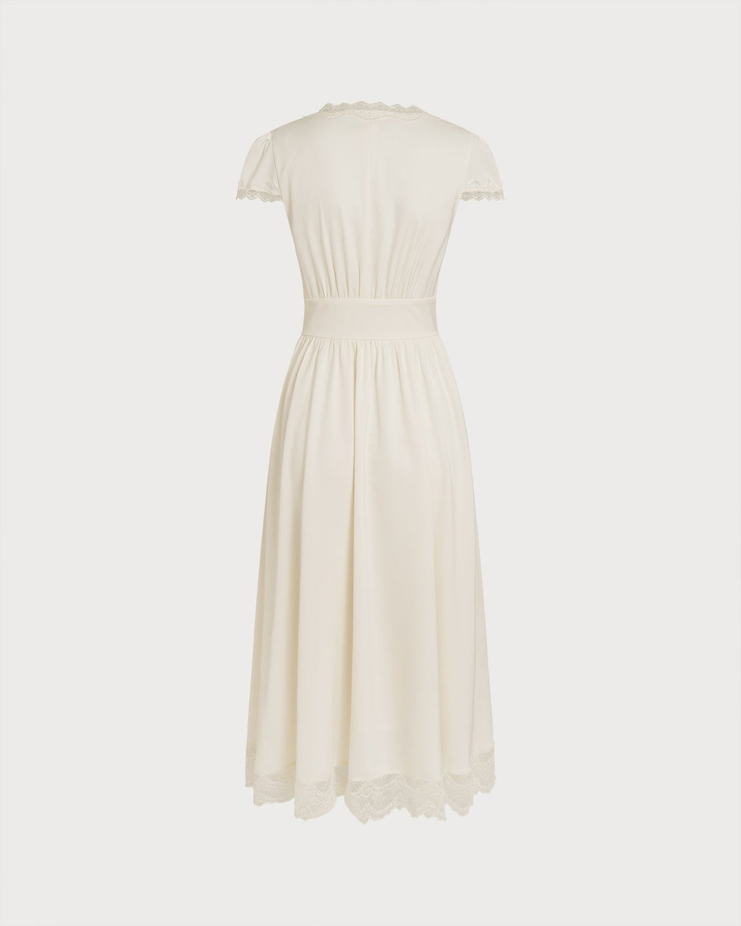 Valentina | V-Neck Lace Maxi Dress