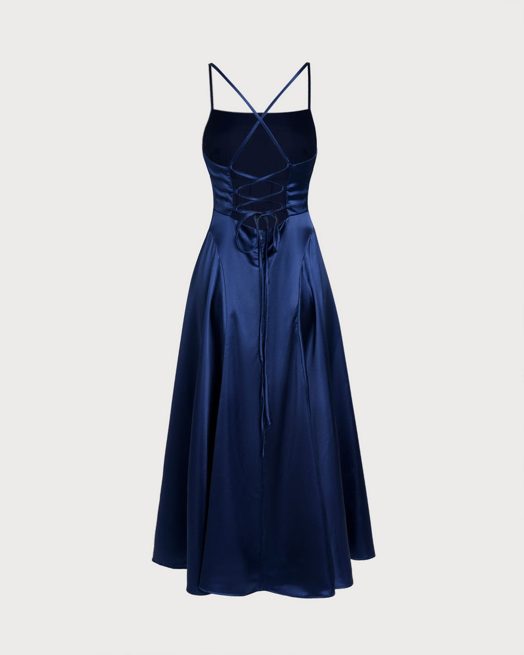 Fleur | Spaghetti Strap Satin Slip Maxi Dress
