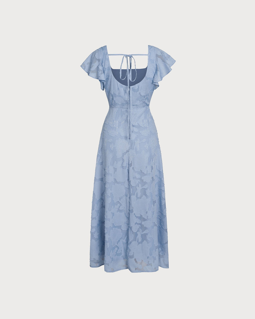 Edith | Floral Square Neck Midi Dress