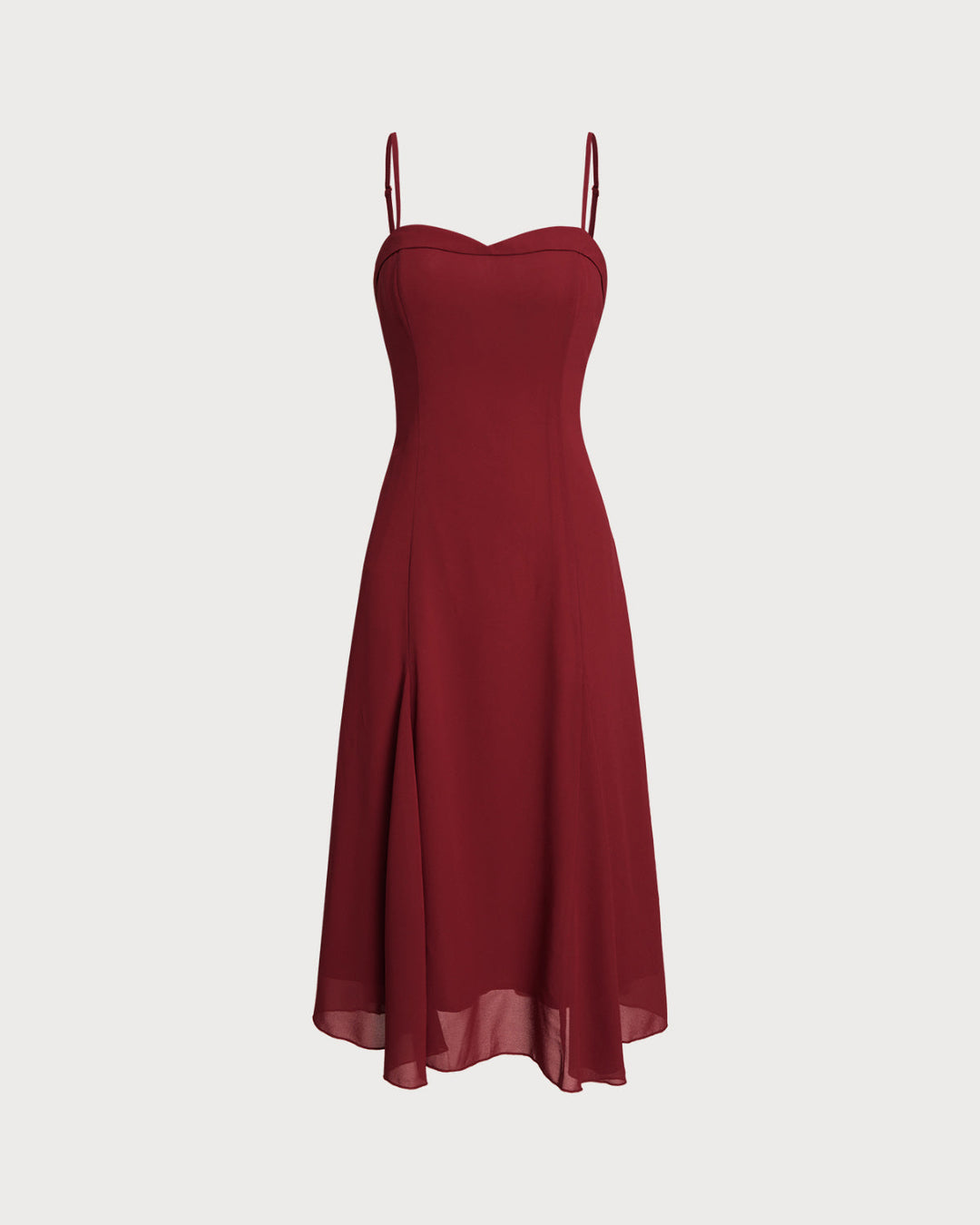Blair | Spaghetti Strap Corset Midi Dress