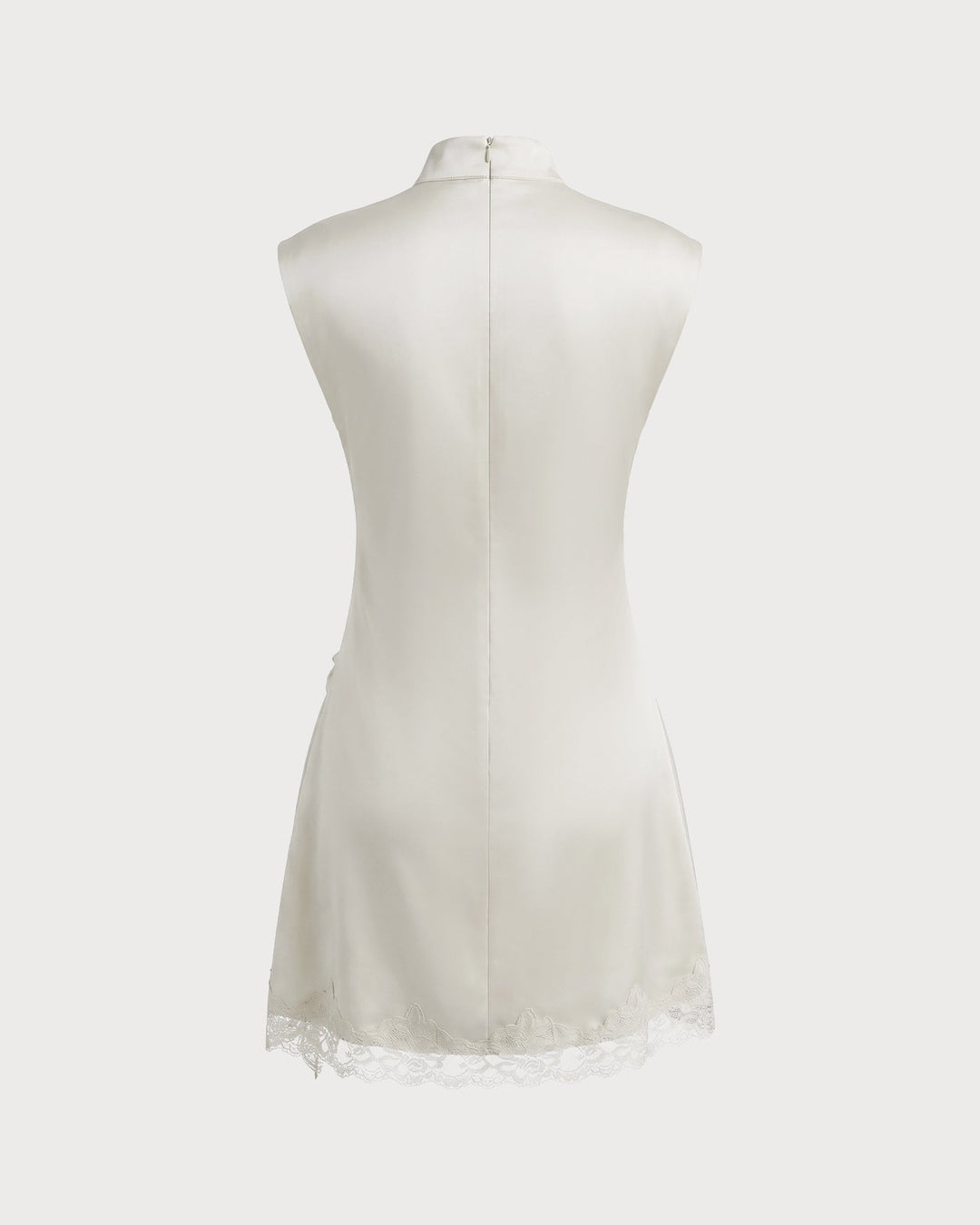 Isolde | Turtleneck Lace Bodycon Mini Dress