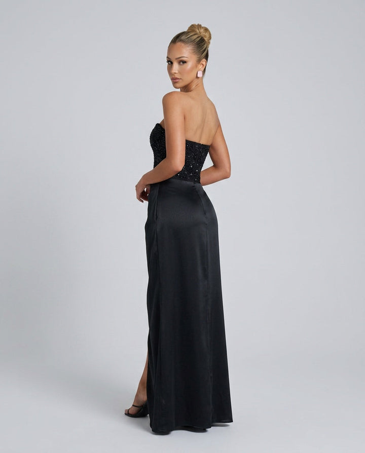Emrielle | Beaded Corset Evening Maxi Dress