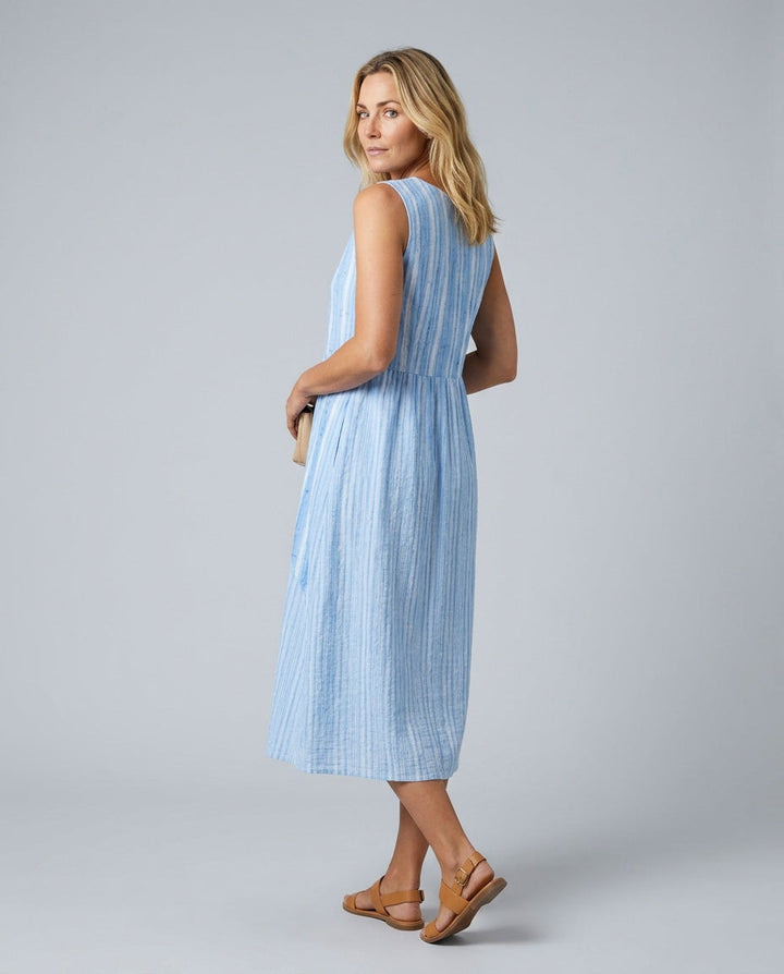 Priya | Printed Flowy Midi Dress