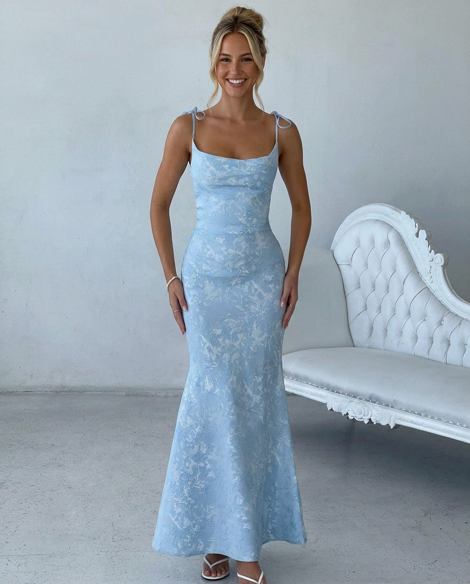 Whitley | Sleeveless Flowing Maxi Dress