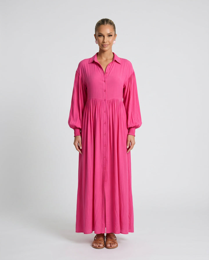 Greta | Front Slit Maxi Dress