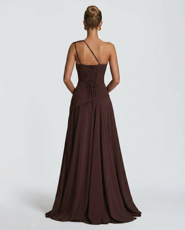 Seraphina | Halter Neck Flowy Maxi Dress